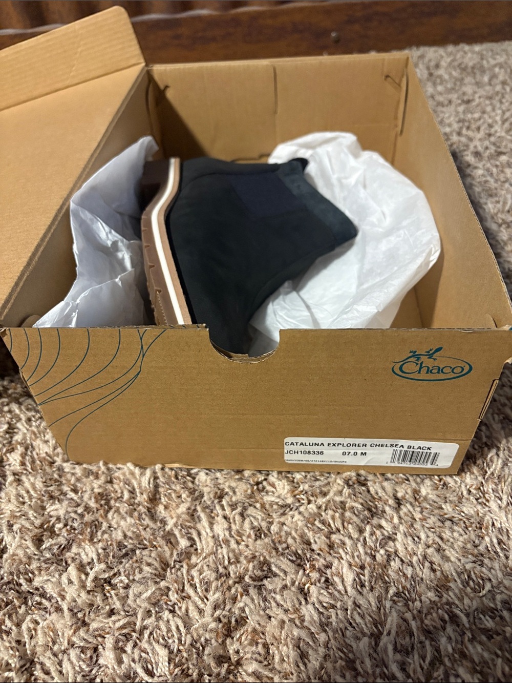 Chaco Women’s 7 Catalina Explorer Chelsea Boot - Black